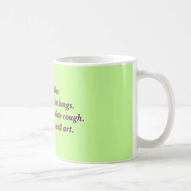 Mug Haiku de droite : Muqueux profond (Droite)