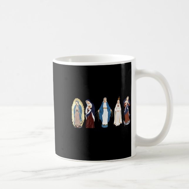 Mug Hail Mary Full Of Grace, Blessed Virgin Mary, Bibl (Droite)