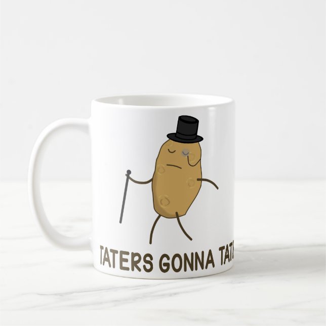 Mug Haineux allant détester et Taters allant à Tate (Gauche)
