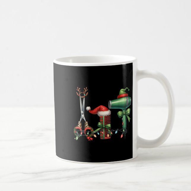 Mug Hair Stylist Christmas Hairdresser Licensed Hairas (Droite)