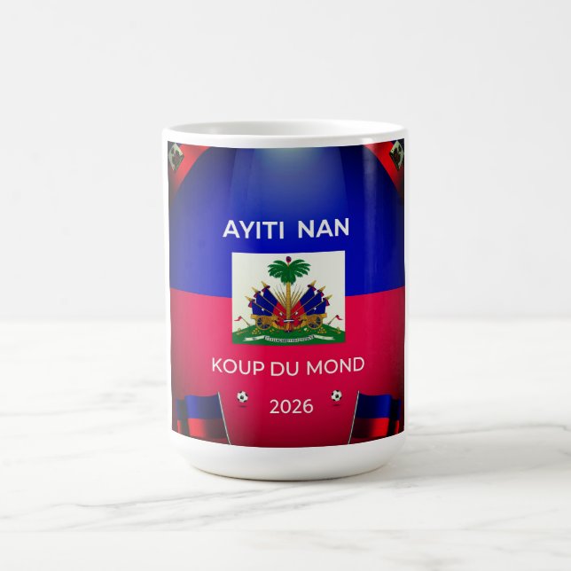 Mug Haïti à la Coupe du Monde 2026 (Centre)