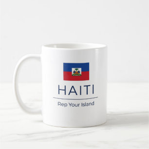 Mug Haïti Minimaliste Fierté Quotidienne