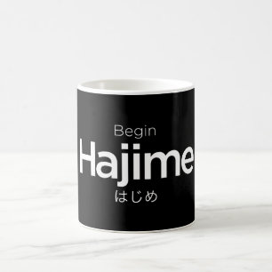 Mug Hajime, commencent, commencent, Japonais, arts