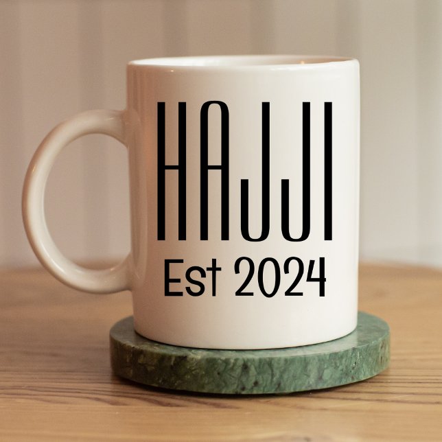 Mug Hajji Mug- Cadeau pour Hajji (Créateur téléchargé)