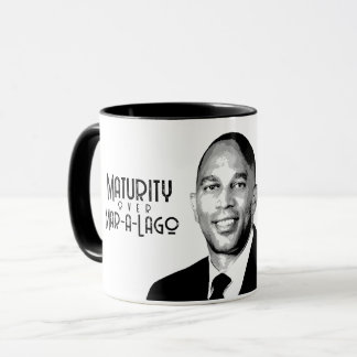 Mug Hakeem Jeffries - Maturité sur Mar-a-Lago