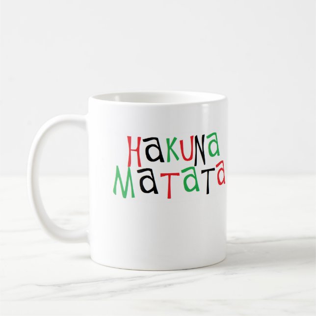Mug Hakuna matata (Gauche)