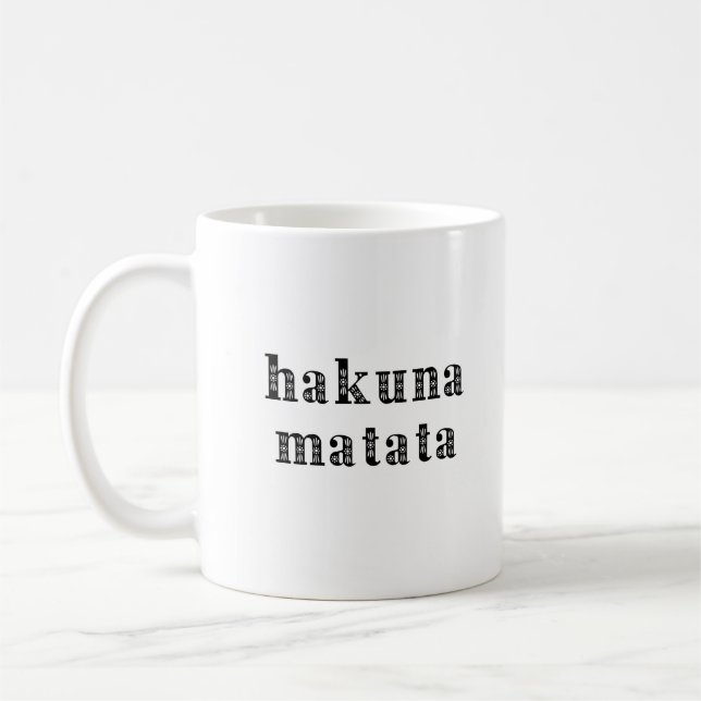 Mug Hakuna Matata (Gauche)