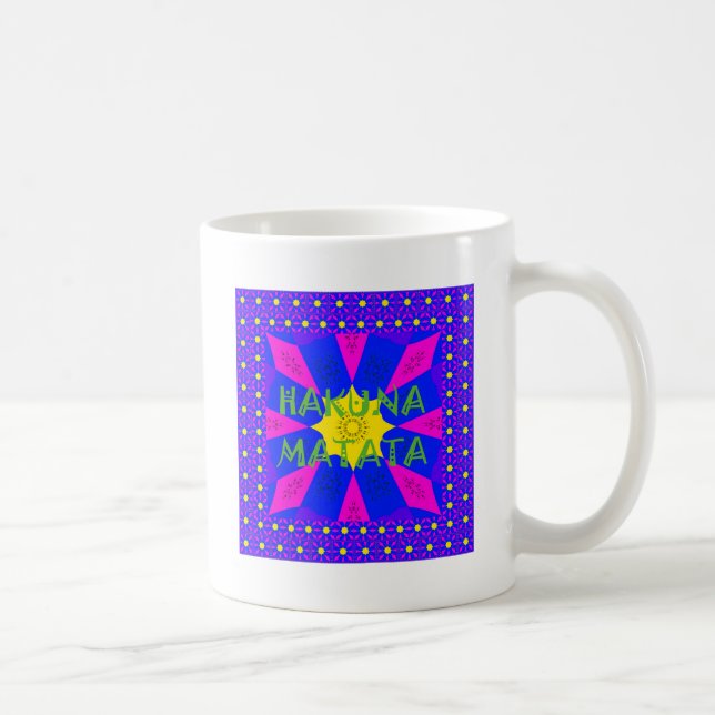 Mug Hakuna Matata Beautiful Amazing Design Colors (Droite)