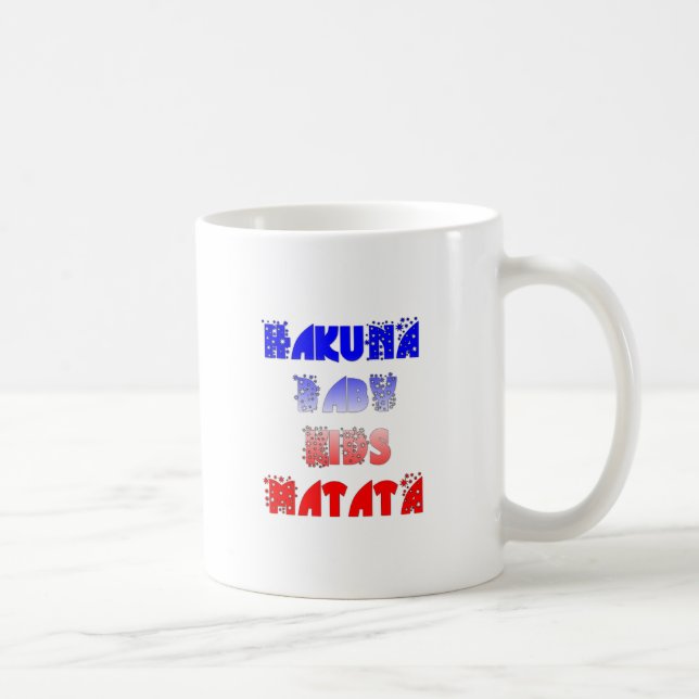 Mug Hakuna Matata Bébé & Enfants : Conception de coule (Droite)