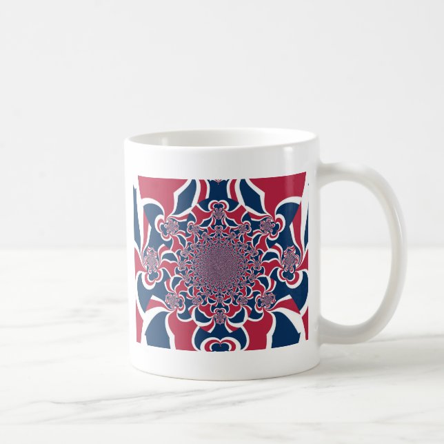 Mug Hakuna Matata Cadeaux tendance rouge et bleu.jp (Droite)