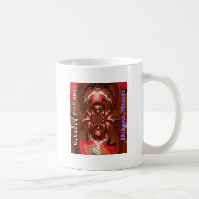 Mug Hakuna Matata Halloween Masque Kaleidoscope Abstra (Droite)