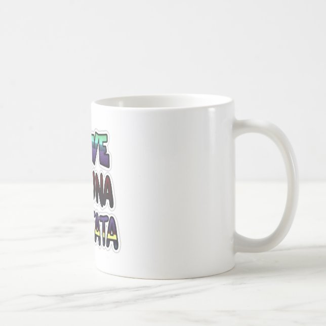 Mug Hakuna Matata Impression d'art (Droite)