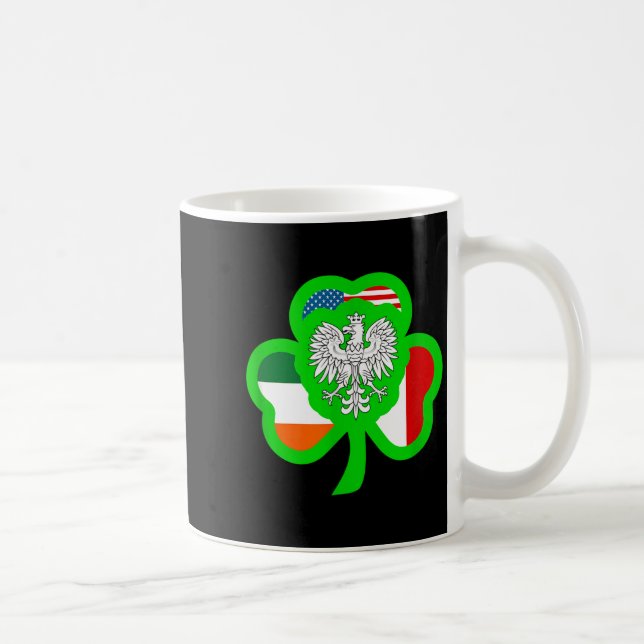 Mug Half Lish Half Irish All St.patrick Lish Irish Ame (Droite)