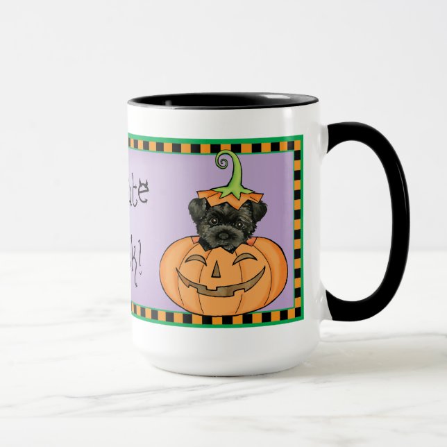 Mug Halloween Affenpinscher (Droite)