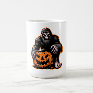 Mug Halloween Bigfoot Citrouille Peur