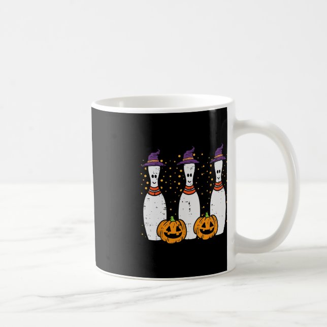 Mug Halloween Bowling Costume Bowler Hommes Femmes Enf (Droite)