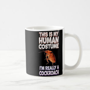 Mug Halloween C'est Mon Costume D'Humain Je Suis Vraim