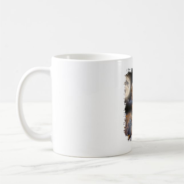 Mug Halloween chien Goldendoodle (Gauche)