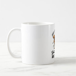 Mug Halloween Chienne Maman Rétro Golden Retriever Fil