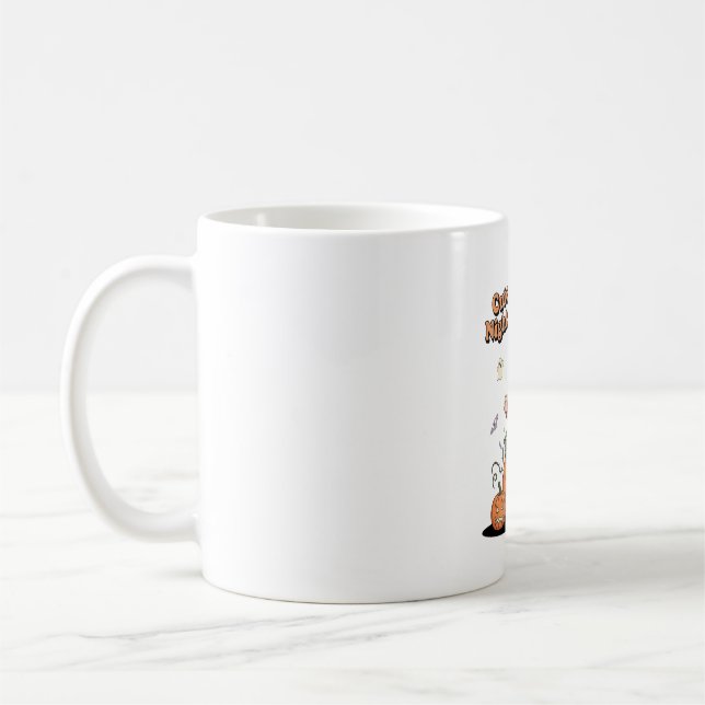 Mug Halloween cinglé de cauchemar (Gauche)