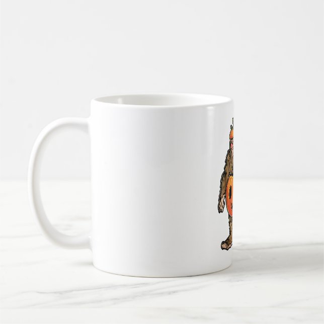 Mug Halloween Citrouille Bigfoot (Gauche)