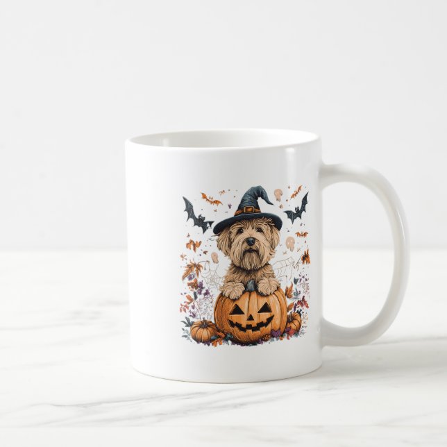 Mug Halloween Citrouille de Terrier à couche molle par (Droite)