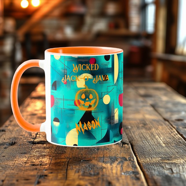 Mug Halloween - Citrouille magique Jack-o'-Java (Créateur téléchargé)