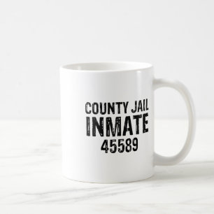 Mug Halloween Comté Prisonnier Détenu Costume Partie