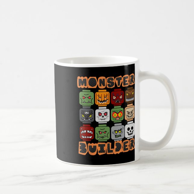 Mug Halloween Construire briques Monster Constructeur  (Droite)