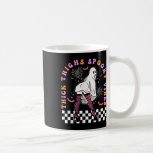 Mug Halloween Costume Fantôme épais cuisses Vibes Éffr