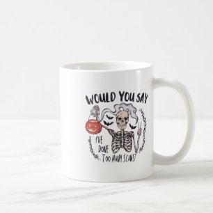 Mug Halloween Ct Tech Trop de scannes Ct Technologue T