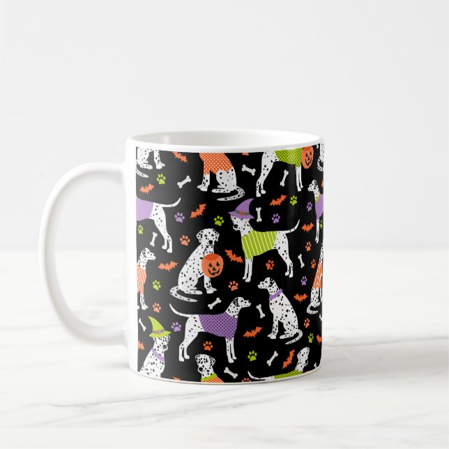 Mug Halloween Dalmatien (Gauche)