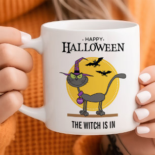 Mug Halloween de chats à mâcher