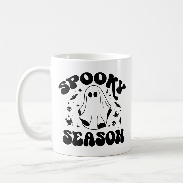 Mug Halloween de la saison éffrayante (Gauche)