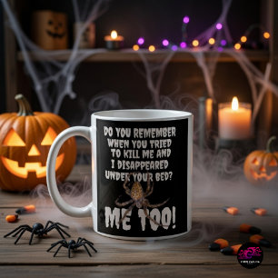 Mug Halloween de la vengeance d'une araignée
