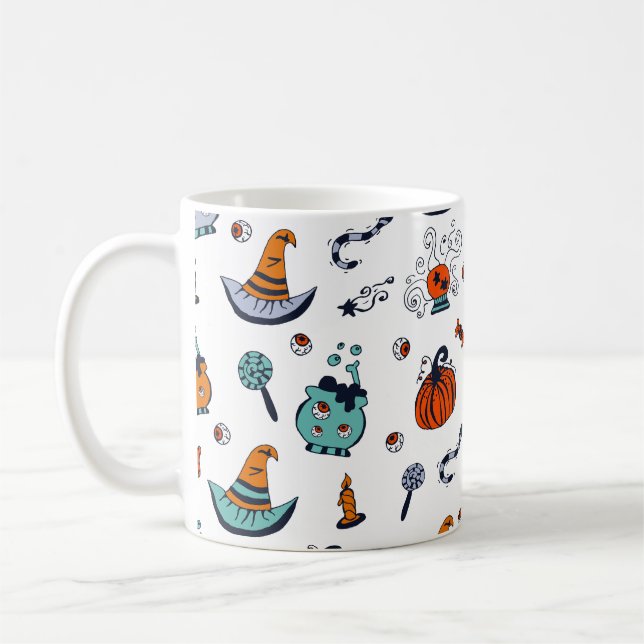 Mug Halloween déplaisant Cute (Gauche)