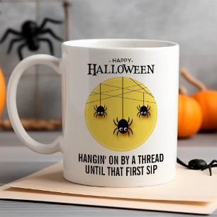 Mug Halloween des araignées éffrayantes