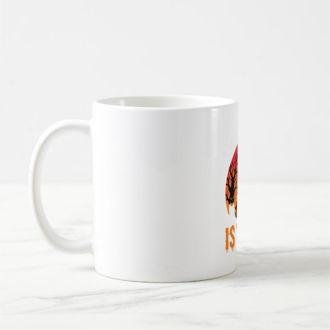 Mug Halloween Désolé Cette Sorcière Est Prise Graphiqu (Gauche)