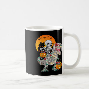 Mug Halloween Dinosaur T Rex Skeleton Scary Garçons En