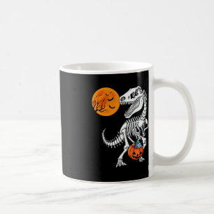 Mug Halloween Dinosaur T Rex Skeleton Scary Garçons En