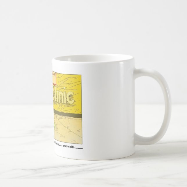 Mug Halloween : Dr Leech n'a pas de clients Cadeaux dr (Droite)