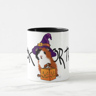 Mug Halloween du cochon de Guinée