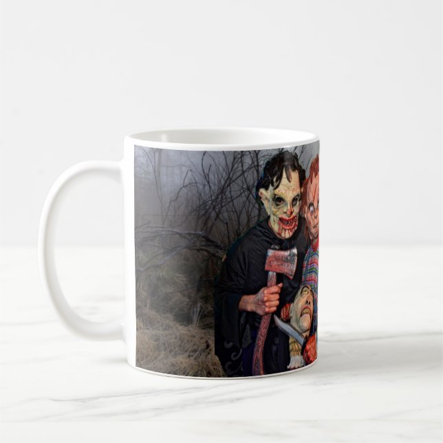 Mug Halloween effrayant. (Gauche)