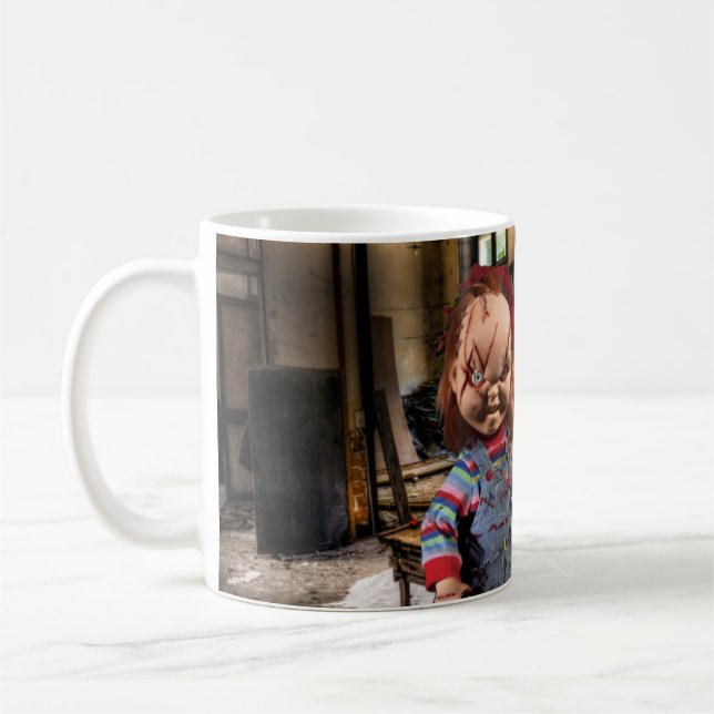 Mug Halloween effrayant. (Gauche)