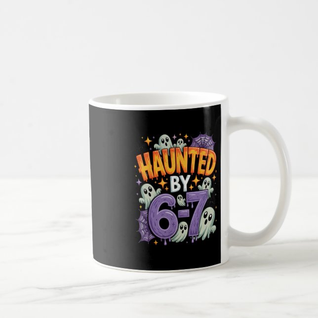 Mug Halloween effrayant 67 Six Sept Mème 1 (25)  (Droite)