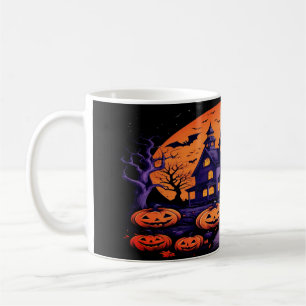 Mug Halloween éffrayant Haunted House