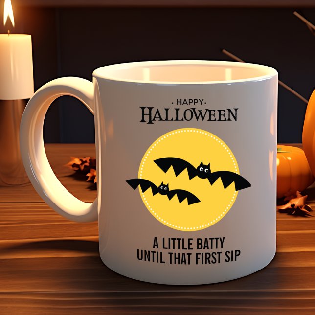 Mug Halloween éffrayant personnalisable (Créateur téléchargé)