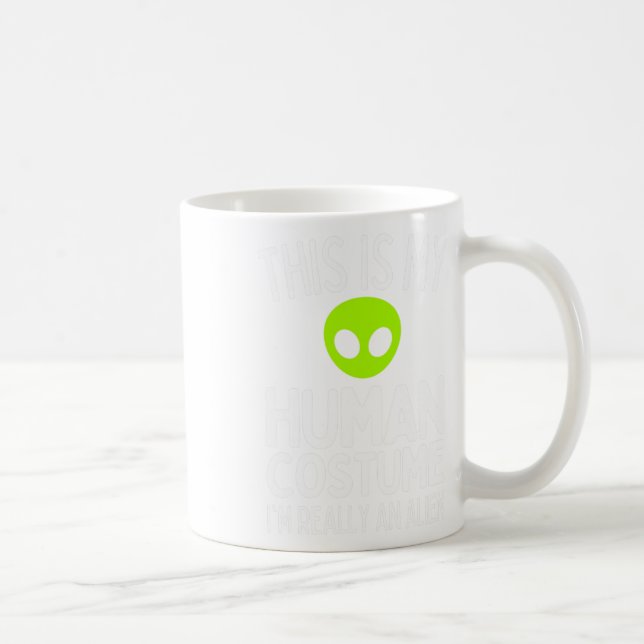 Mug Halloween éffrayante Et Férale Cute Ghost Raccoon  (Droite)