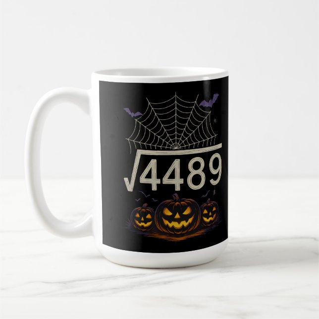Mug Halloween en mathématiques éffrayantes ‹ 4489 Desi (Gauche)
