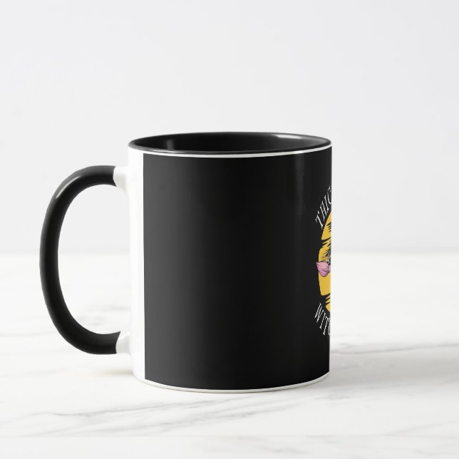 Mug Halloween épais cuisses Vibes de cuisine (Gauche)